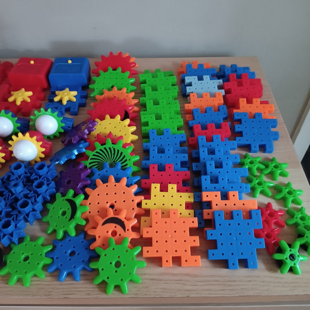 Techno Gears Educational Construction Building Blocks Toy STEM 113 Pcs - Picture 3 of 11